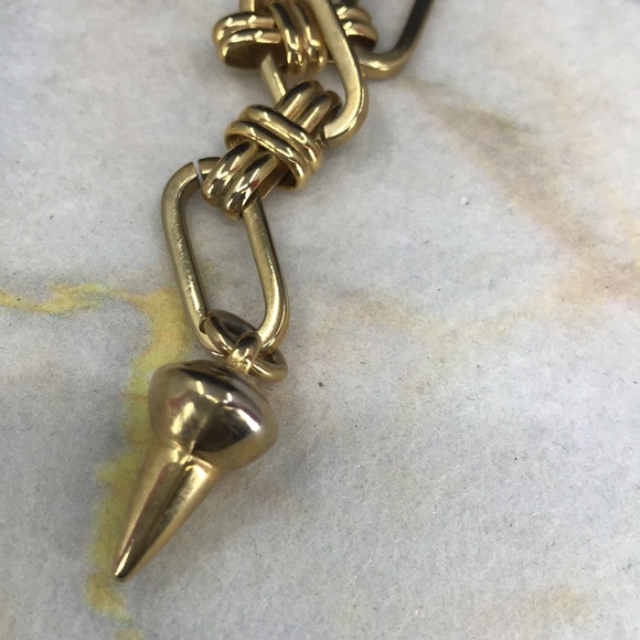 Link chain Golden waist Belt of 90’S - Picture 3 of 5